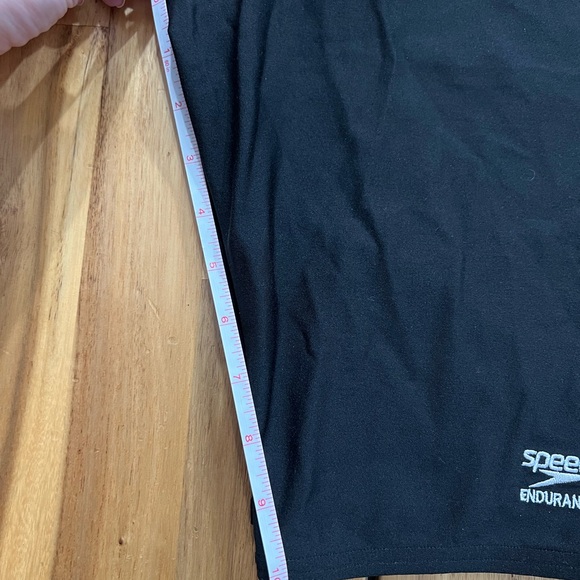 Speedo Endurance+ Jammer Swim Shorts Mens Size 32 Black Competitive Swim Trunks - Picture 7 of 8